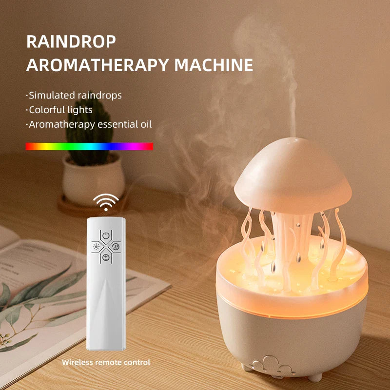 Jellyfish Aroma Diffuser with LED Lights