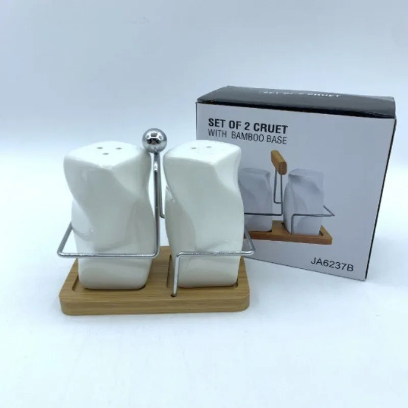 Nordic Ceramic Spice Jar Set – Creative Seasoning Box