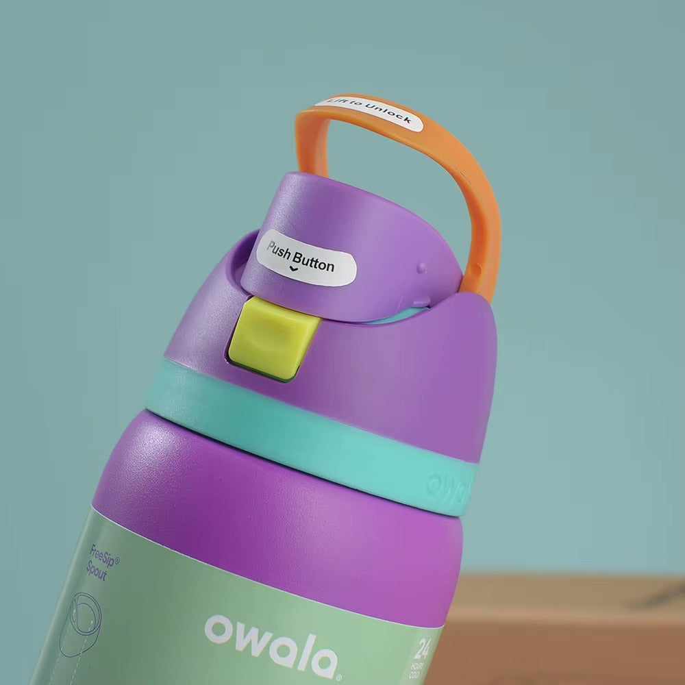 Owala FreeSip Water Bottle - 32oz | White
