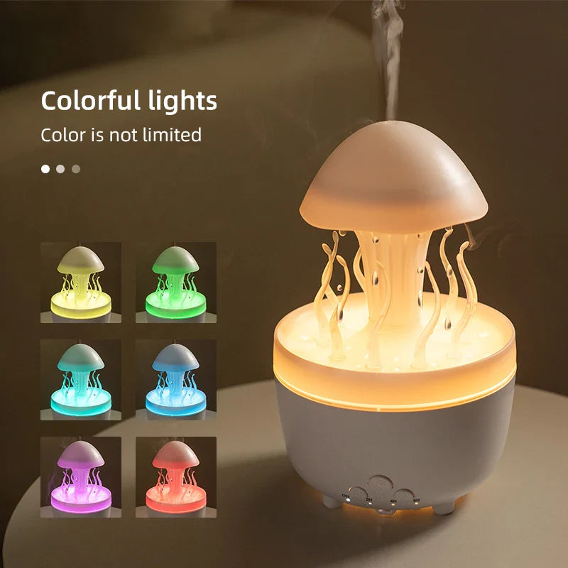 Jellyfish Aroma Diffuser with LED Lights