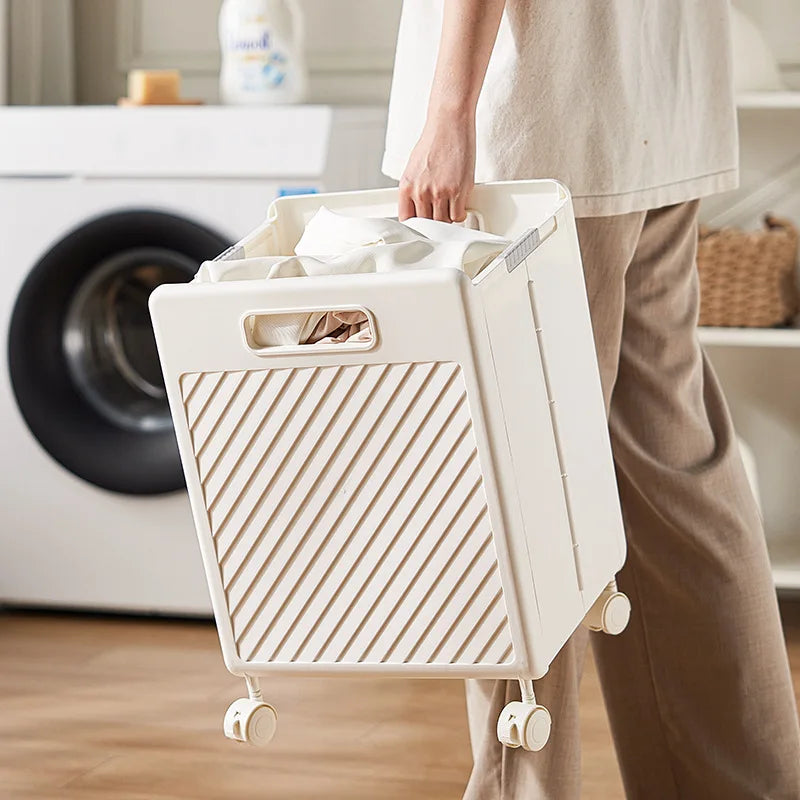 Foldable Laundry Basket for Dirty Clothes Storage