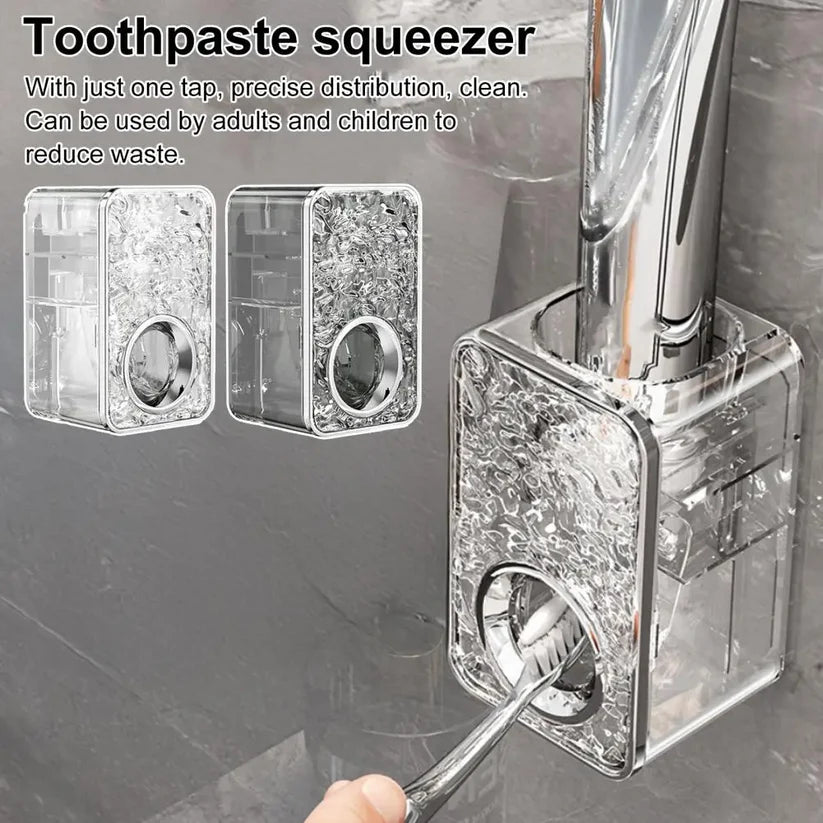 Hands-Free Automatic Toothpaste Dispenser for Easy Use