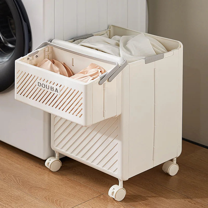 Foldable Laundry Basket for Dirty Clothes Storage
