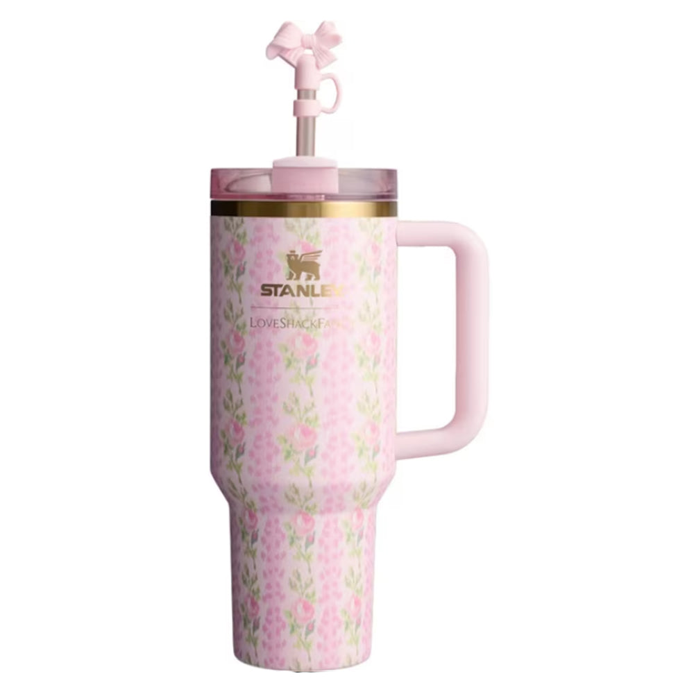 The Stanley x LoveShackFancy Quencher | 40 OZ | Blooming Heirloom  - Gift Box