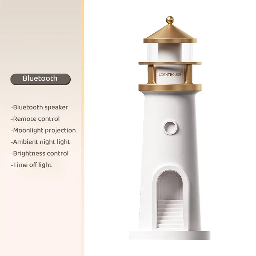 Lighthouse Ambient Light – Moon Projection Lamp