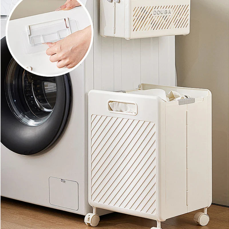 Foldable Laundry Basket for Dirty Clothes Storage