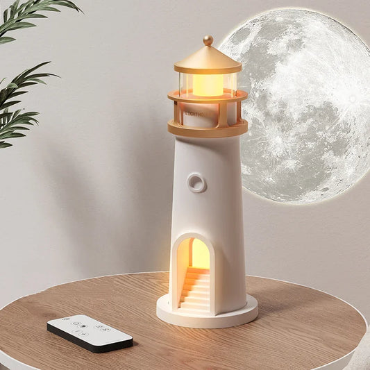 Lighthouse Ambient Light – Moon Projection Lamp