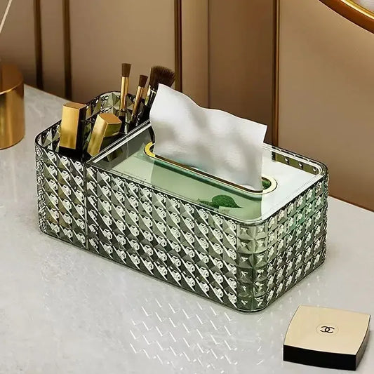 Luxury Minimalist Tissue Box Holder – Decorative Storage