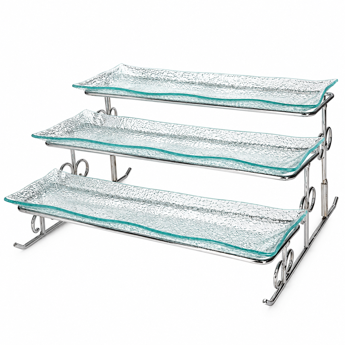 Danny Home Serving Glass Platter Set