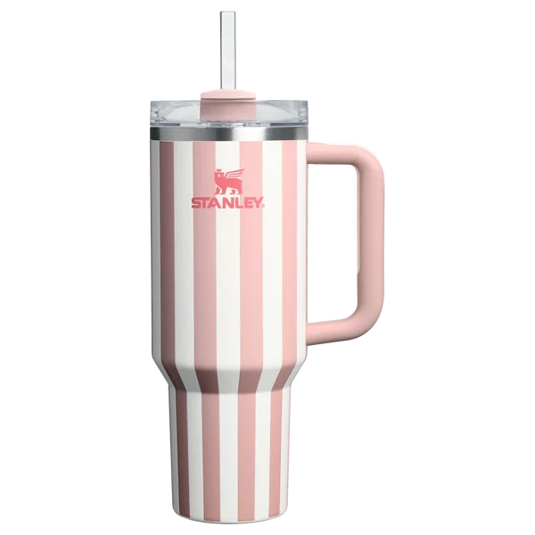 The Quencher H2.0 Flowstate™ Tumbler | 40 OZ - Peach Whip Cabana Gloss