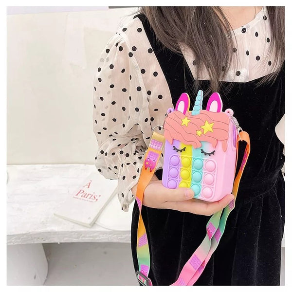 Rainbow Unicorn Poppy Playtime Coin Purse
