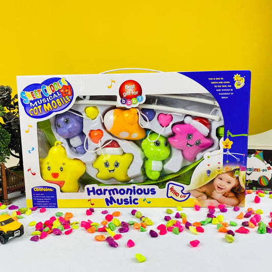 Imported Giraffe Stand Musical Sound Rattle Cot