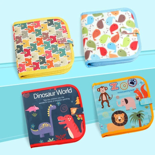 Kids Erasable 6 Side Doodle book