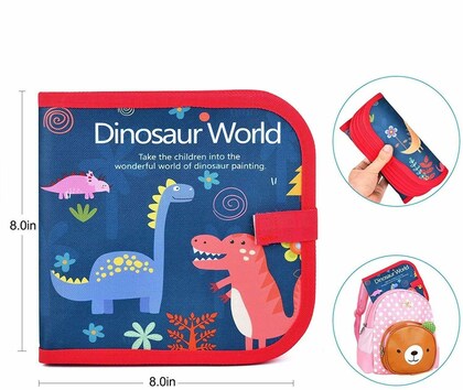 Kids Erasable 6 Side Doodle book