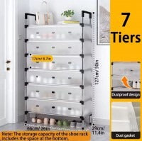 7 Tier Shoe Rack