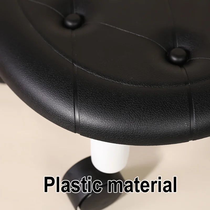 360° Rolling Stool with Wheels for Home