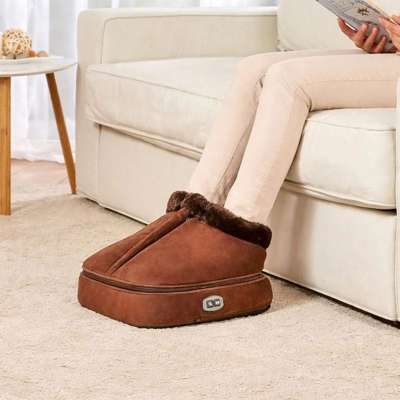 Winter Heated Massage Boots & Electric Foot Warmer