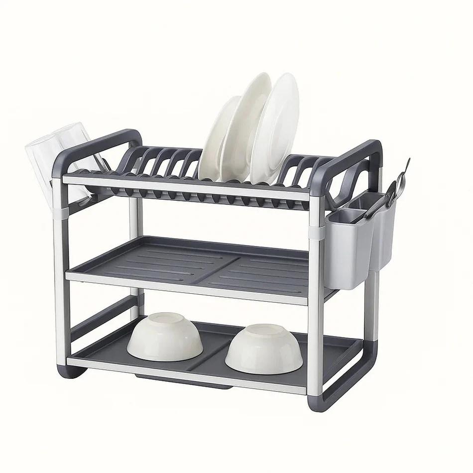 Binca Premium 3-Tier Dish Stand Countertop Drainer