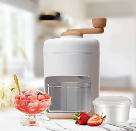 Portable Manual Ice Crusher Gola & Snow Cone Maker