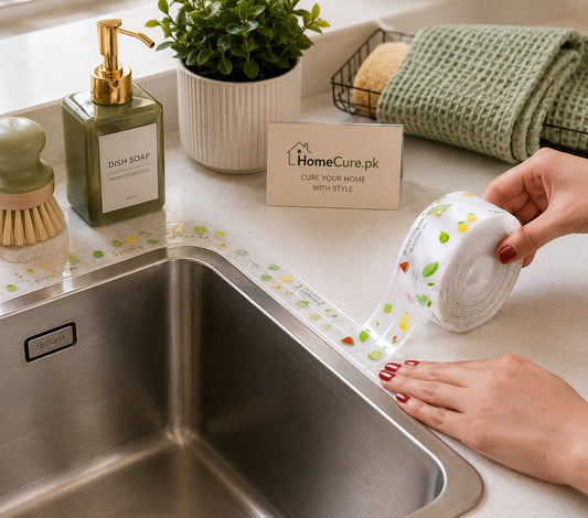 White Printed Sink Sealing Tape | Waterproof Gap Sealing Tape