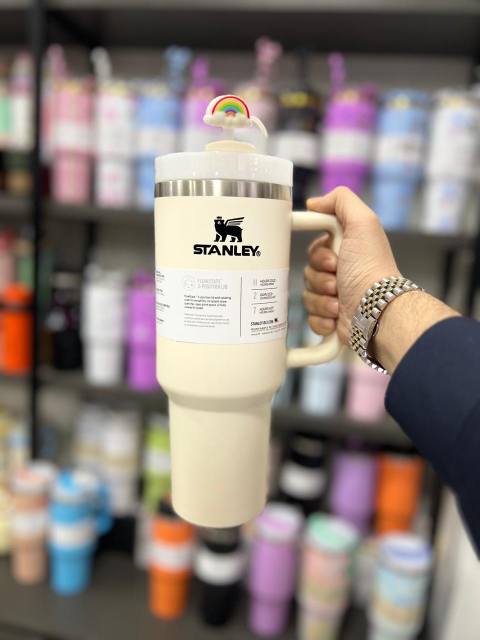 The Quencher H2.0 FlowState™ Tumbler | 40 OZ | Cream