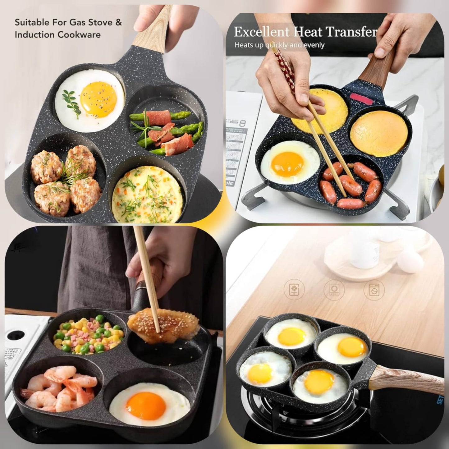nonstick portion frying pan