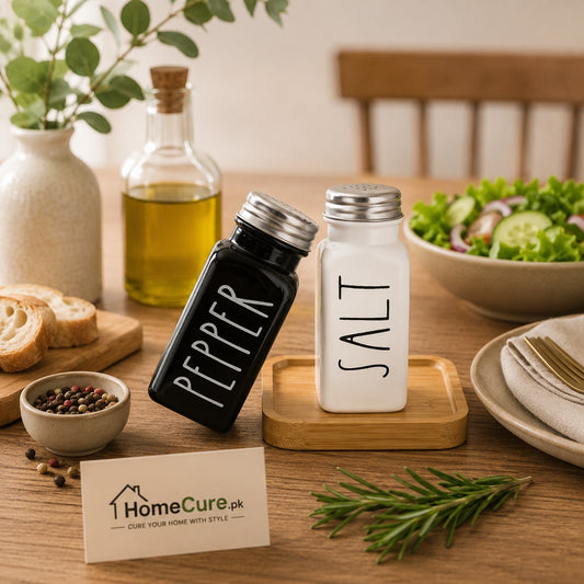 Salt and Pepper Dispenser Set (Pair) | Elegant Kitchen Tableware