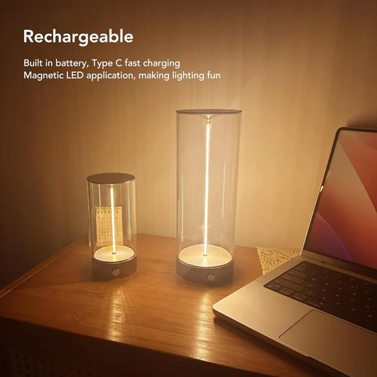Cordless Rechargeable Table Lamp with Breathing Light Effect