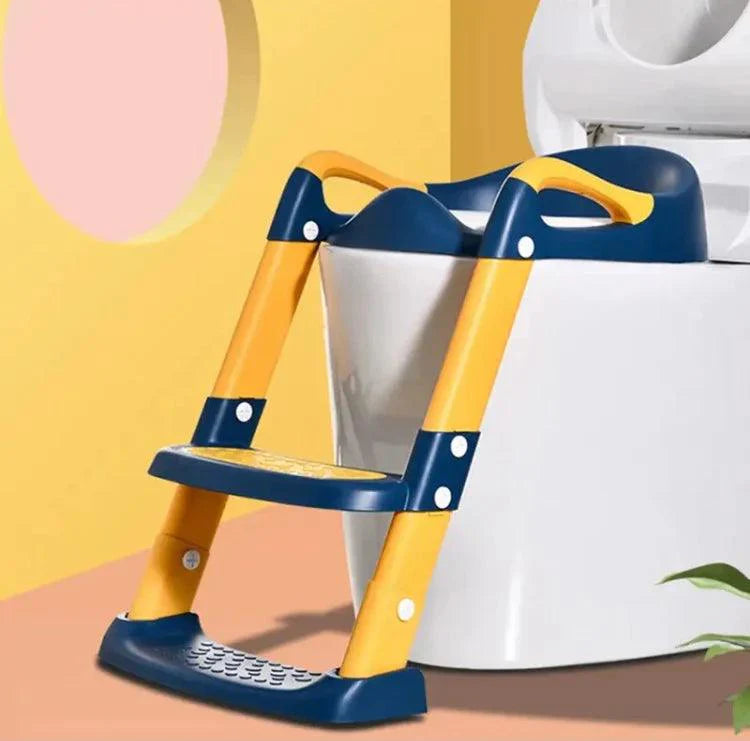 Foldable Step Stool for Kids with Handles