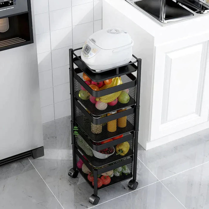 PREMIUM QUALITY ROTATING BASKET ORGANIZERS