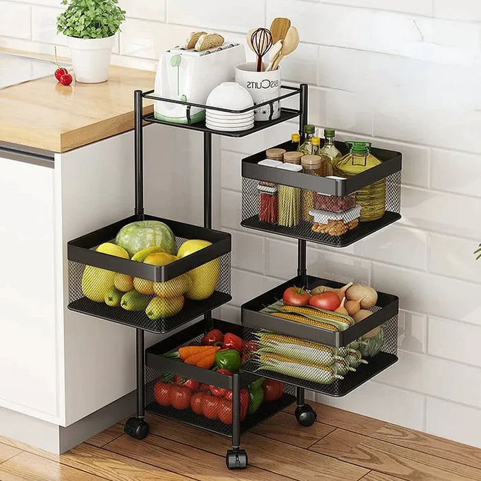 PREMIUM QUALITY ROTATING BASKET ORGANIZERS