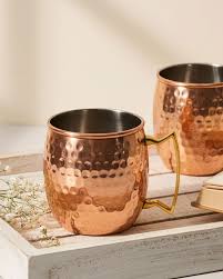 Hammered Copper Moscow Mule Mug – 450ml