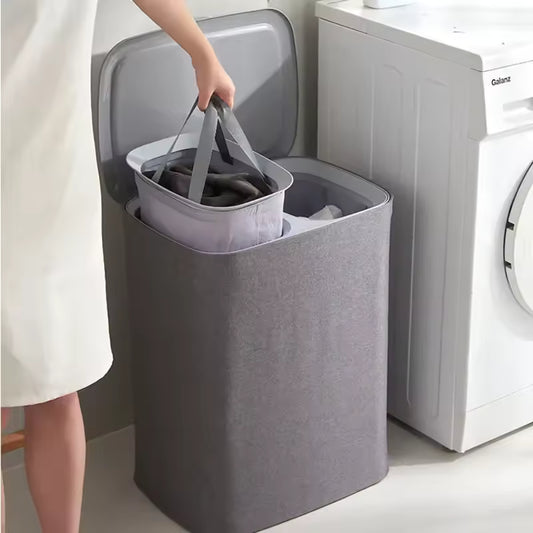 Japanese Style Clothes Hamper with Removable Bag