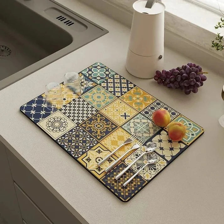Dish Drying/Dining Table Mat