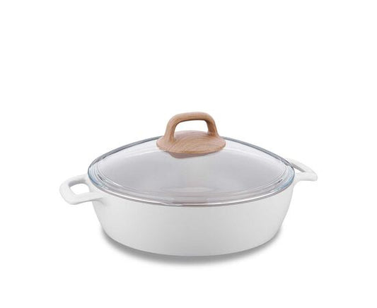 Korkmaz Gusto Ceramic Low Casserole 26x7cm