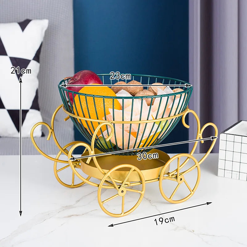 Modern Fruit Basket in Stylish Design (Black colour)