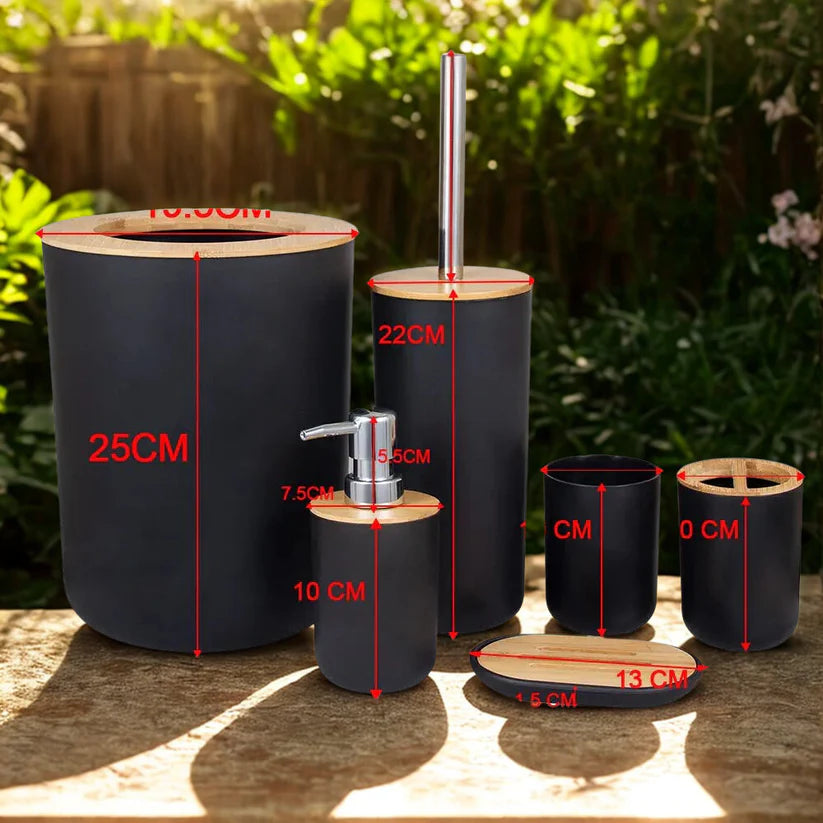 Premium 6 Pieces Bathroom Accessories Set