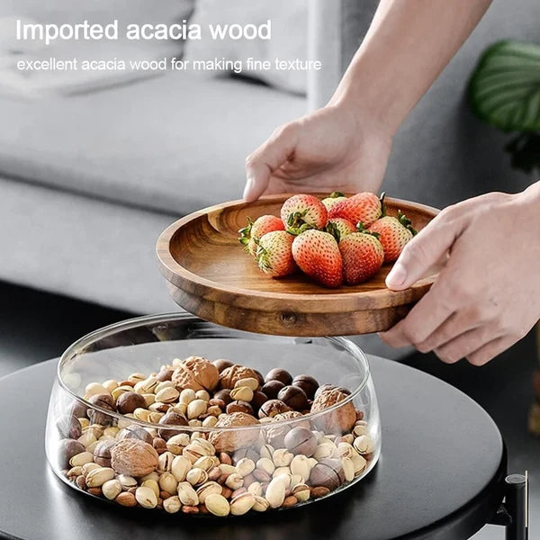 Premium Airtight Glass Storage Bowl with Lid