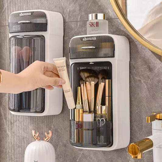 Wall Mounted Makeup Organizer for Cosmetics